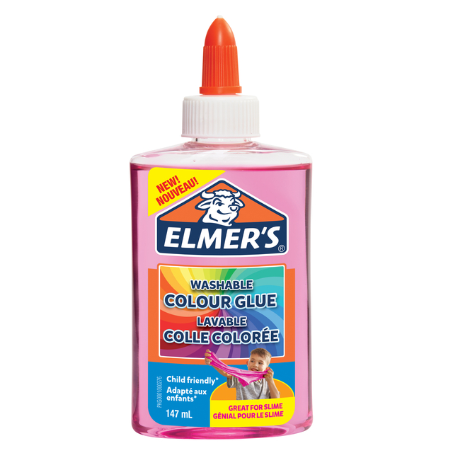 Kinderlijm Elmer’s transparant roze