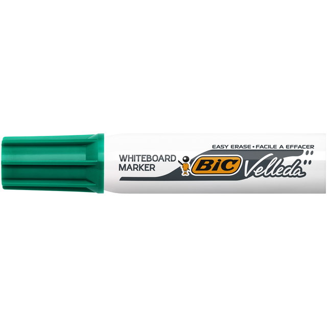 Viltstift Bic Velleda 1781 whiteboard schuin large groen