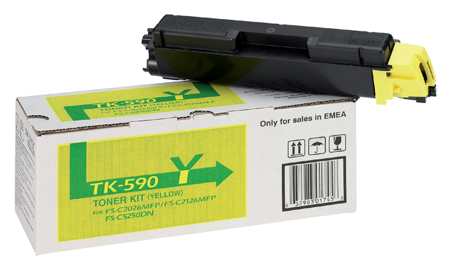 Toner Kyocera TK-590Y geel