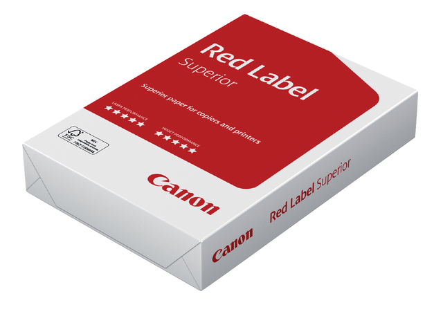 Kopieerpapier Canon Red Label Superior A4 80gr wit 500vel