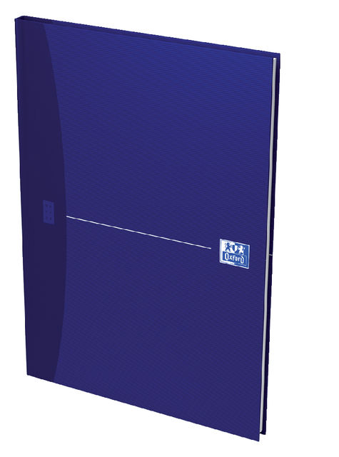 Notitieboek Oxford Office Essentials A4 lijn 192 pagina’ s 80gr blauw