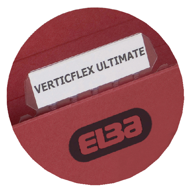 Ruiters Elba tbv vertiflex hangmappen 50mm transparant 25 stuks