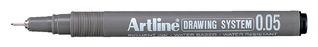 Fineliner Artline technisch 0.05mm zwart