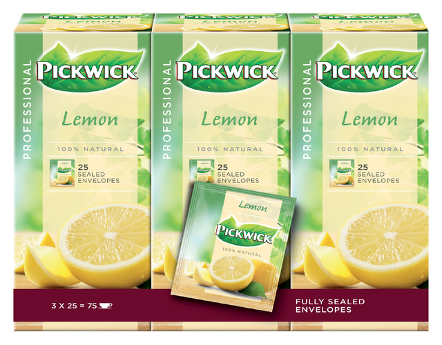 Thee Pickwick Fair Trade lemon 25×1.5gr