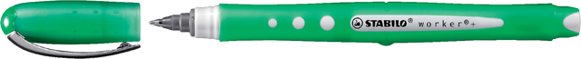 Rollerpen STABILO worker colorful 2019/36 medium groen