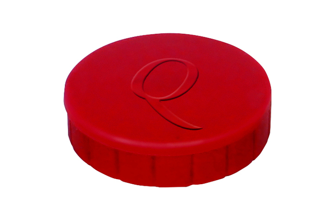 Magneet Quantore 32mm 800gram rood 10stuks