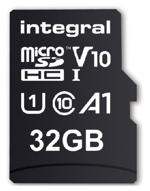 Geheugenkaart Integral microSDHC V10 32GB