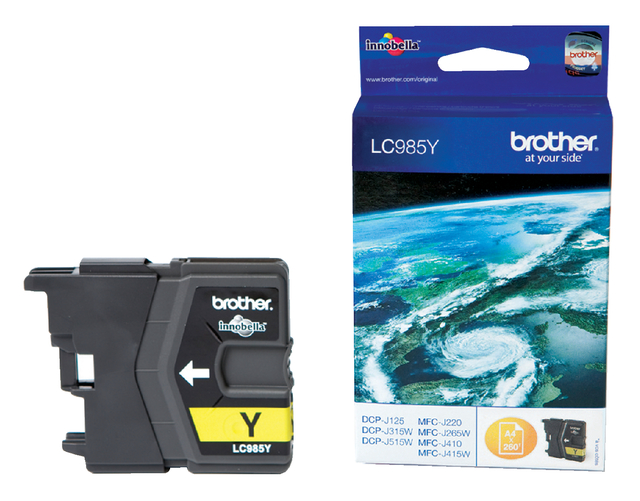 Inktcartridge Brother LC-985Y geel