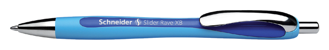 Balpen Schneider Slider Rave extra breed donkerblauw