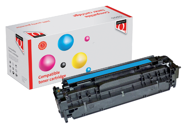 Tonercartridge Quantore alternatief tbv HP CE411A 305A blauw