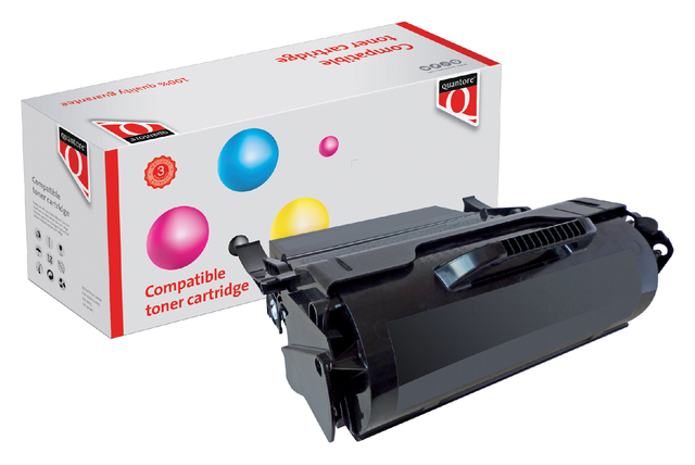 Tonercartridge Quantore alternatief tbv Lexmark T650A11E zwart