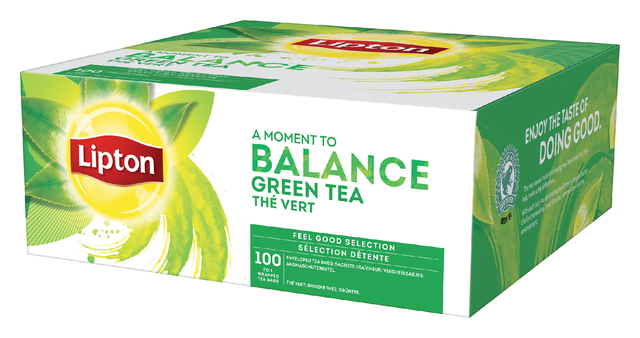 Thee Lipton Balance green tea 100×1.5gr