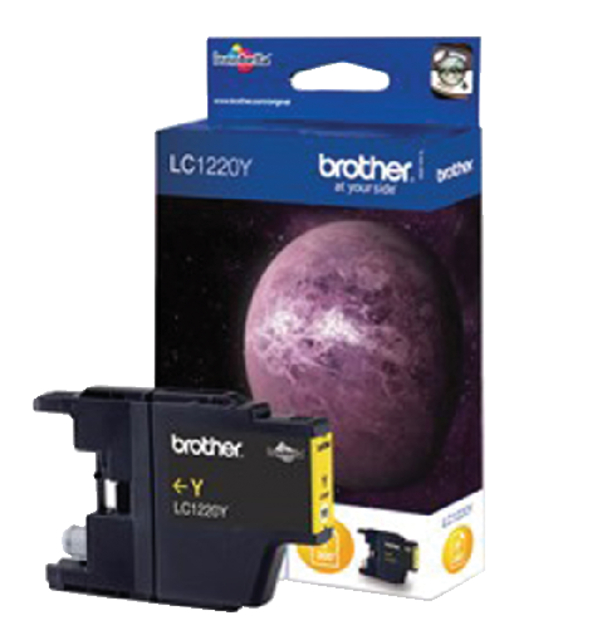 Inktcartridge Brother LC-1220Y geel