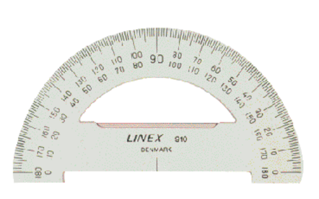 Gradenboog Linex 910 diameter 10cm 180graden transparant