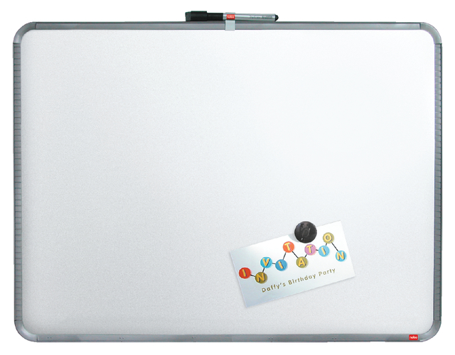 Whiteboard Nobo Slim Line 43x58cm zilver