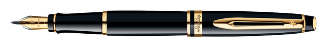 Vulpen Waterman Expert black lacquer GT medium