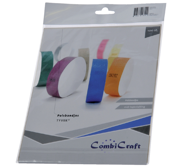 Polsband Combicraft Tyvek blauw