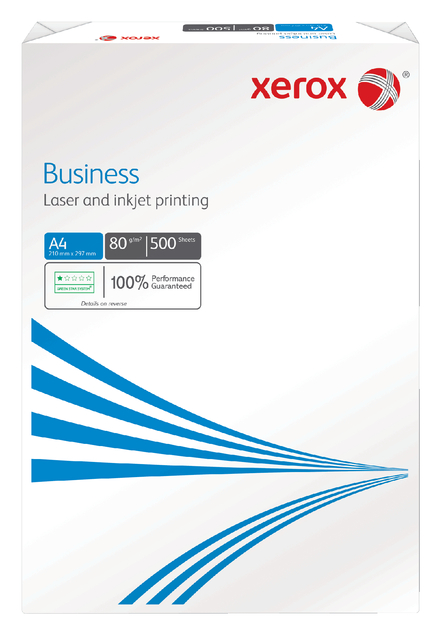 Kopieerpapier Xerox Business A4 80gr wit 500vel