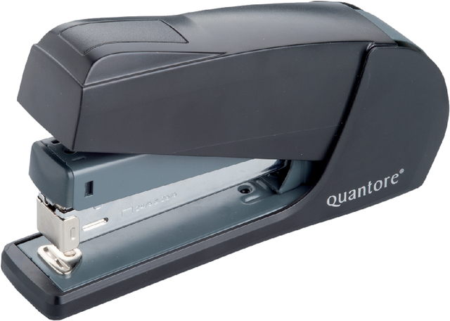 Nietmachine Quantore luxe fullstrip 20vel 24/6 zwart