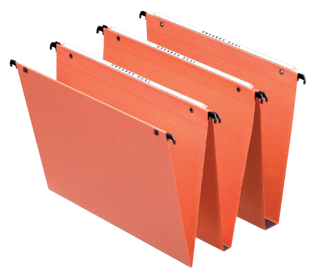 Hangmap Esselte Orgarex dual 345×245 verticaal oranje