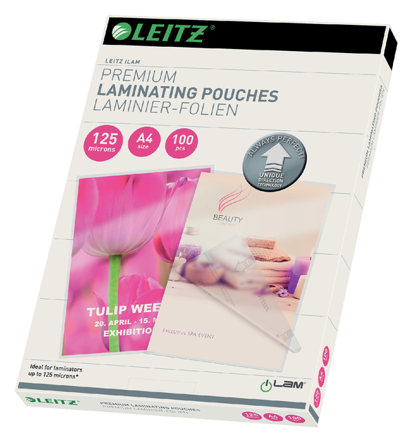 Lamineerhoes Leitz iLAM A4 2x125micron 100stuks