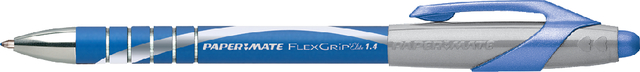 Balpen Paper Mate Flexgrip Elite breed blauw